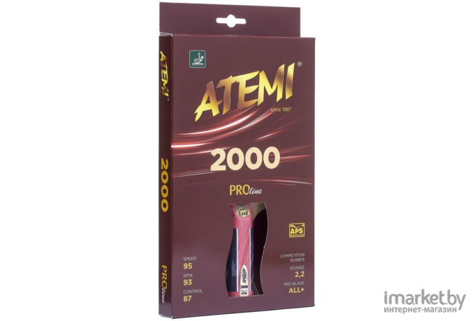 Ракетка для настольного тенниса ATEMI PRO2000CV