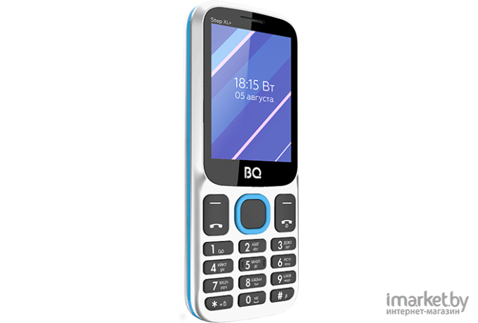 Мобильный телефон BQ Step XL+ BQ-2820 White/Blue