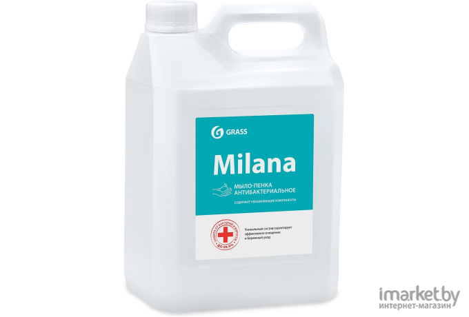 Мыло-пенка жидкое для рук Grass Milana Антибактериальное (125583)