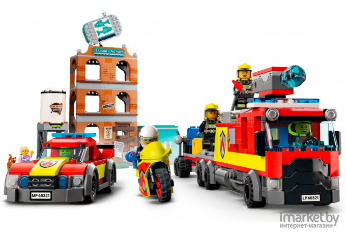 Конструктор LEGO City Пожарная команда (60321)