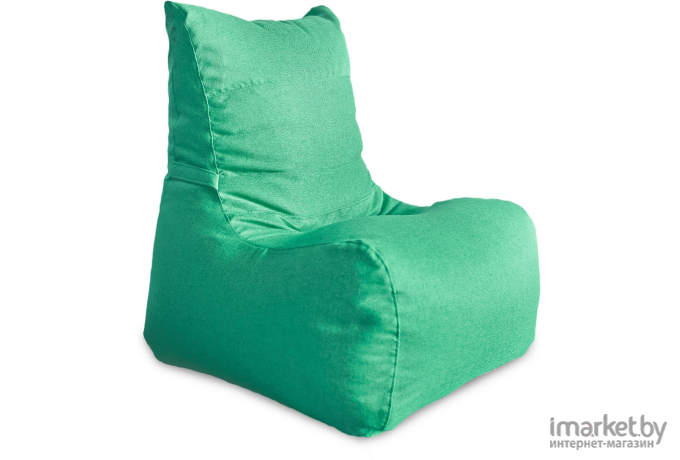 Бескаркасное кресло Loftyhome Чилаут XL рогожка монтана зеленый