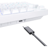 Беспроводная клавиатура Royal Kludge RK87 White (USB/2.4 GHz/Bluetoth, RGB, Hot Swap, Brown switch)