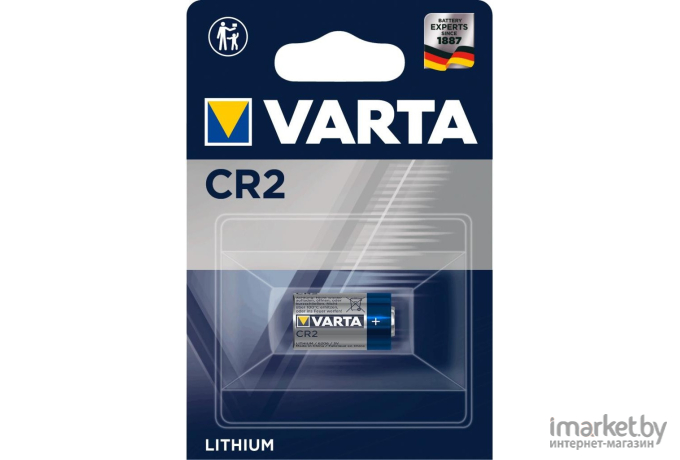 Батарейка Varta Lithium CR2 Photo 3V 1BP (06206301401)