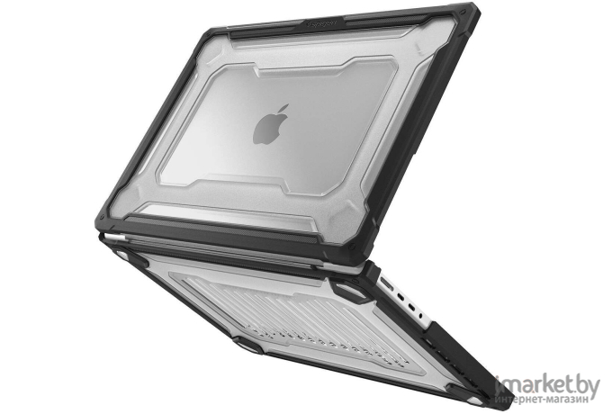 Чехол для ноутбука Spigen Rugged Armor для MacBook Pro 14 2021-2022 Matte Black (ACS04409)
