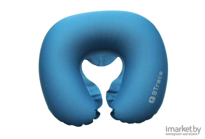 Дорожная подушка под шею BTrace Air синий (M0214)