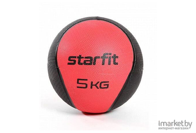 Медбол Starfit GB-702 5 кг red