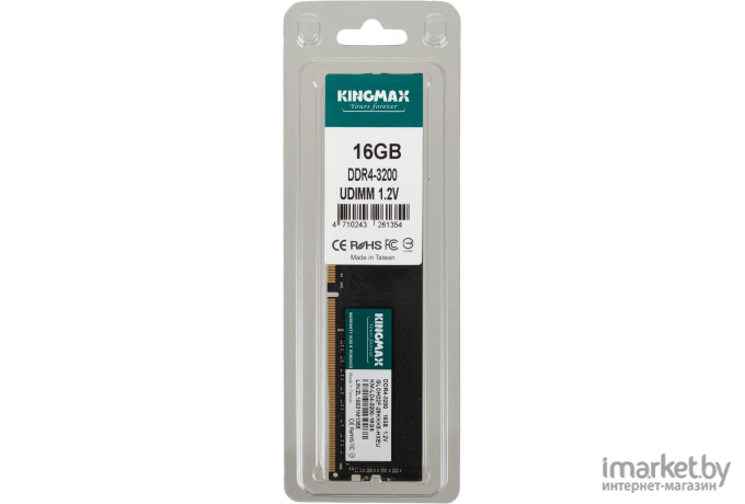 Оперативная память Kingmax DDR4 16Gb 3200MHz (KM-LD4-3200-16GS)
