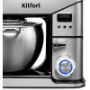 Кухонная машина Kitfort КТ-3413 серебристый/черный