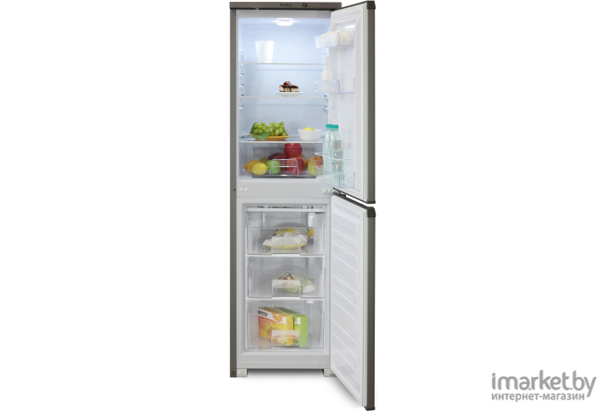 Холодильник Бирюса Б-M120 Серебристый