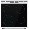 Кухонная плита Gorenje GECS6C70WC белый/черный