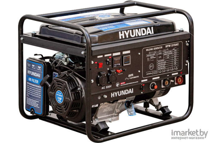 Генератор бензиновый сварочный Hyundai YW215AC (HYW215AC)