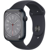 Смарт-часы Apple Watch S8 45mm GPS Midnight w/ Mid Sband S/M A2771 (MNUJ3LL/A)