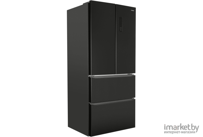 Холодильник Hyundai CM5045FDX Черная сталь