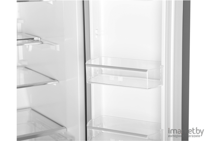 Холодильник Hyundai CM5045FDX Черная сталь