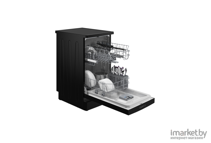 Посудомоечная машина Beko BDFS15020B узкая черный