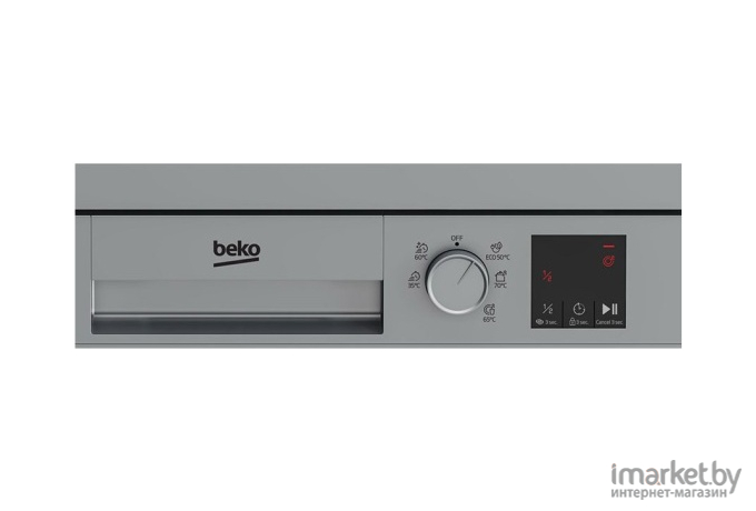 Посудомоечная машина Beko DVN053WR01S серебристый
