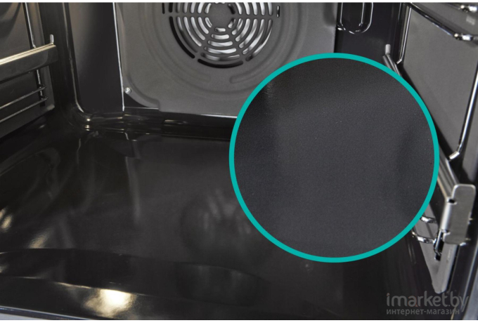 Кухонная плита Gorenje GECS5C70XA нержавеющая сталь/черный