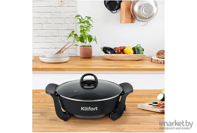 Электрическая сковорода Kitfort КТ-4055