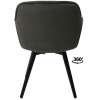 Кресло Listvig Mone 360 серый Confetti Stone/черный