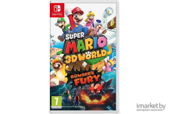 Игра для приставки Nintendo Super Mario 3D World + Bowsers Fury NS EU Pack RU Version (45496426941)