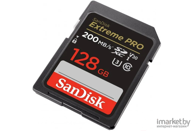 Карта памяти SanDisk SDXC 128GB Extreme Pro UHS-I Class 3 (SDSDXXD-128G-GN4IN)