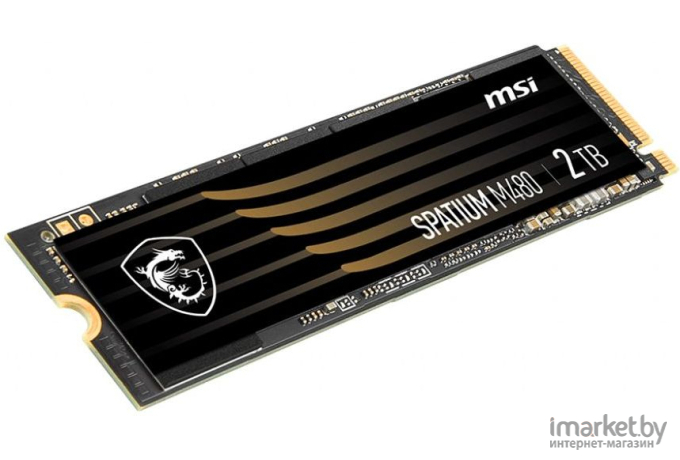 SSD-накопитель MSI Spatium M480 HS 2TB (S78-440Q100-P83)