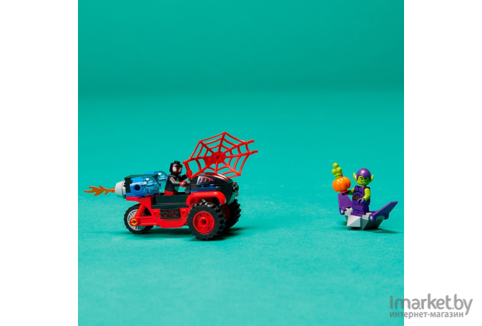 Конструктор Lego Marvel Spiderman Майлз Моралес: техно-трайк Человека-Паука (10781)