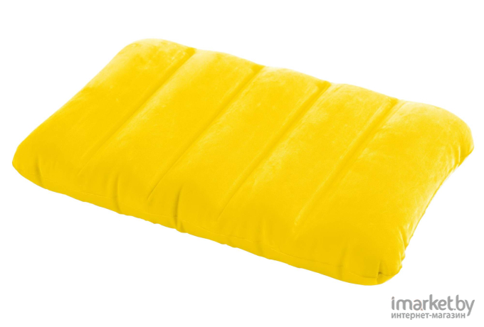 Надувная подушка Intex желтый (68676-2NP)