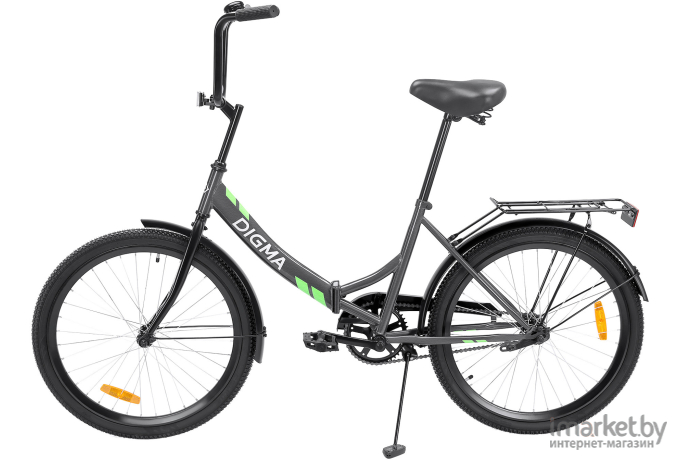 Велосипед Digma Acrobat городской складной серый (ACROBAT-24/16-ST-R-DGY)