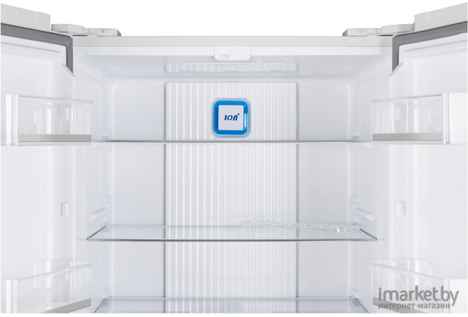 Холодильник Weissgauff WCD 470 WG NoFrost Inverter белый (430804)