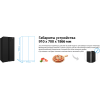 Холодильник Weissgauff WSBS 600 XB NoFrost Inverter Черная сталь (430810)