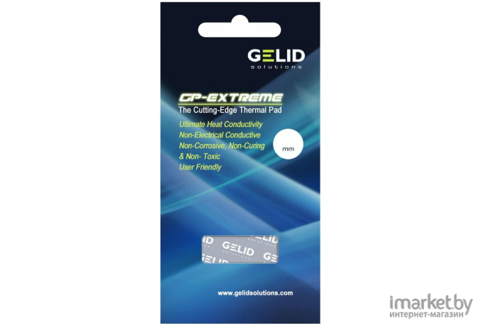 Термопрокладка Gelid GP-Extreme Thermal Pad 80x40x1.5мм (TP-GP01-C)