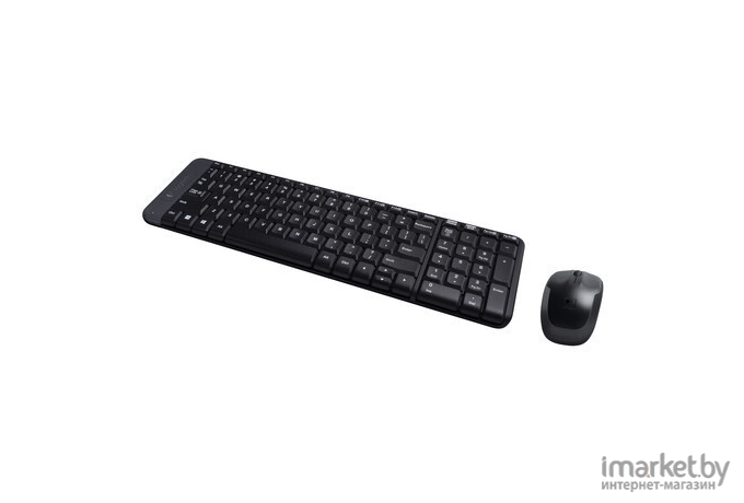 Клавиатура+мышь Logitech MK220 черный (920-003161)