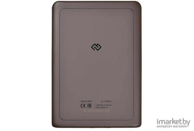 Электронная книга Digma E60C коричневый