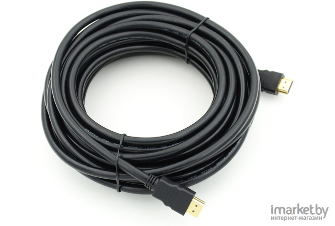 Кабель аудио-видео HDMI (m)/HDMI (m) 20м черный