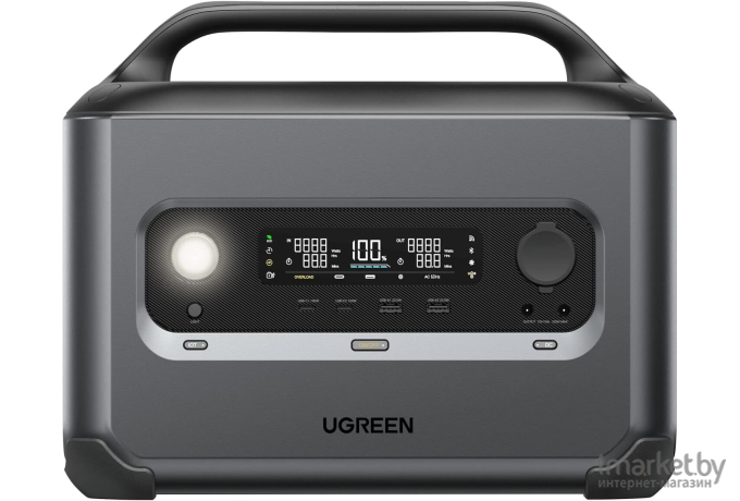 Портативная электростанция UGREEN PowerRoam GS600 Grey (15050)