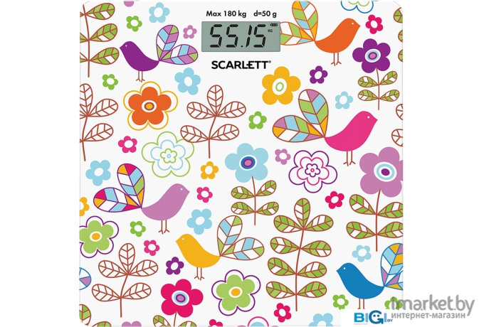 Весы напольные Scarlett Природа (SC-BS33E026)