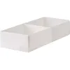 Органайзер для хранения Ikea Стук белый (604.744.30)