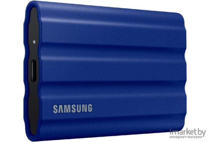 Внешний SSD Samsung T7 Shield 2TB синий (MU-PE2T0R/WW)