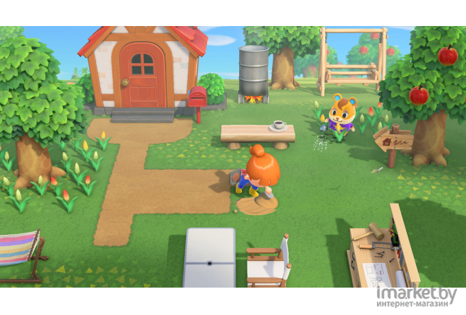 Игра для приставки Nintendo Animal Crossing: New Horizons RU version (45496425463)