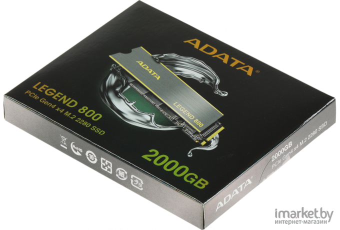 SSD-накопитель A-Data Legend 800 2Tb (ALEG-800-2000GCS)