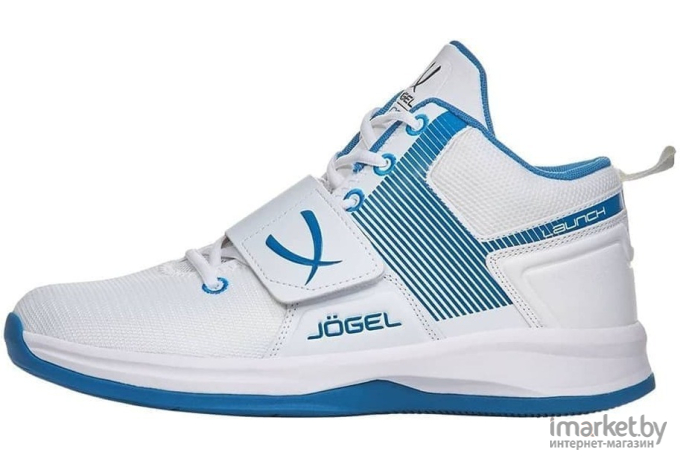 Кроссовки баскетбольные Jogel Launch р.41 White/Blue