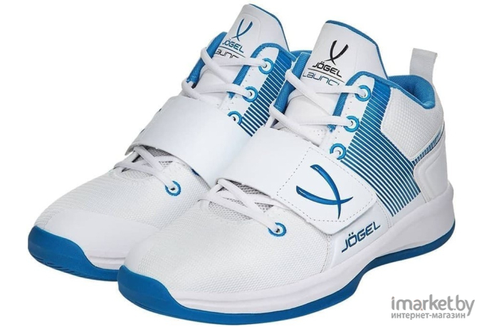 Кроссовки баскетбольные Jogel Launch р.44 White/Blue