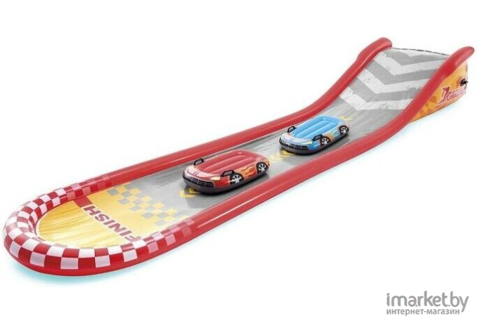 Надувная горка Intex Racing Fun Slide (57167NP)