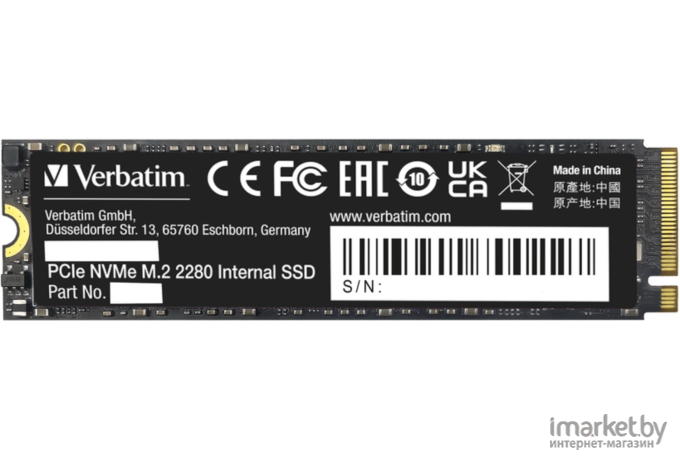 Накопитель SSD Verbatim Vi3000 256GB (49373)