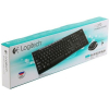 Клавиатура + мышь Logitech Wireless Combo MK270 Black (920-003381)