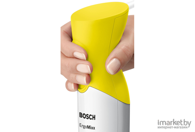 Блендер Bosch MSM66110Y белый/желтый
