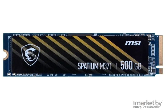 SSD-накопитель MSI Spatium M371 500GB (S78-440K160-P83)