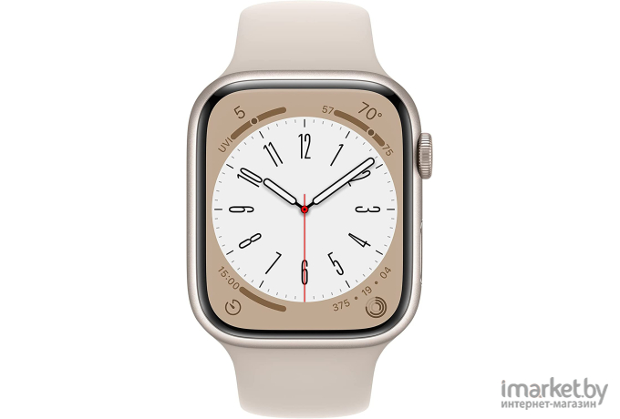 Смарт-часы Apple Watch Series 8 45mm Starlight S/M A2771 (MNUP3LL/A)