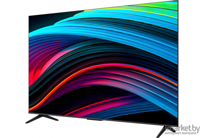 Телевизор TCL 55C647 55 QLED LCD 4K черный